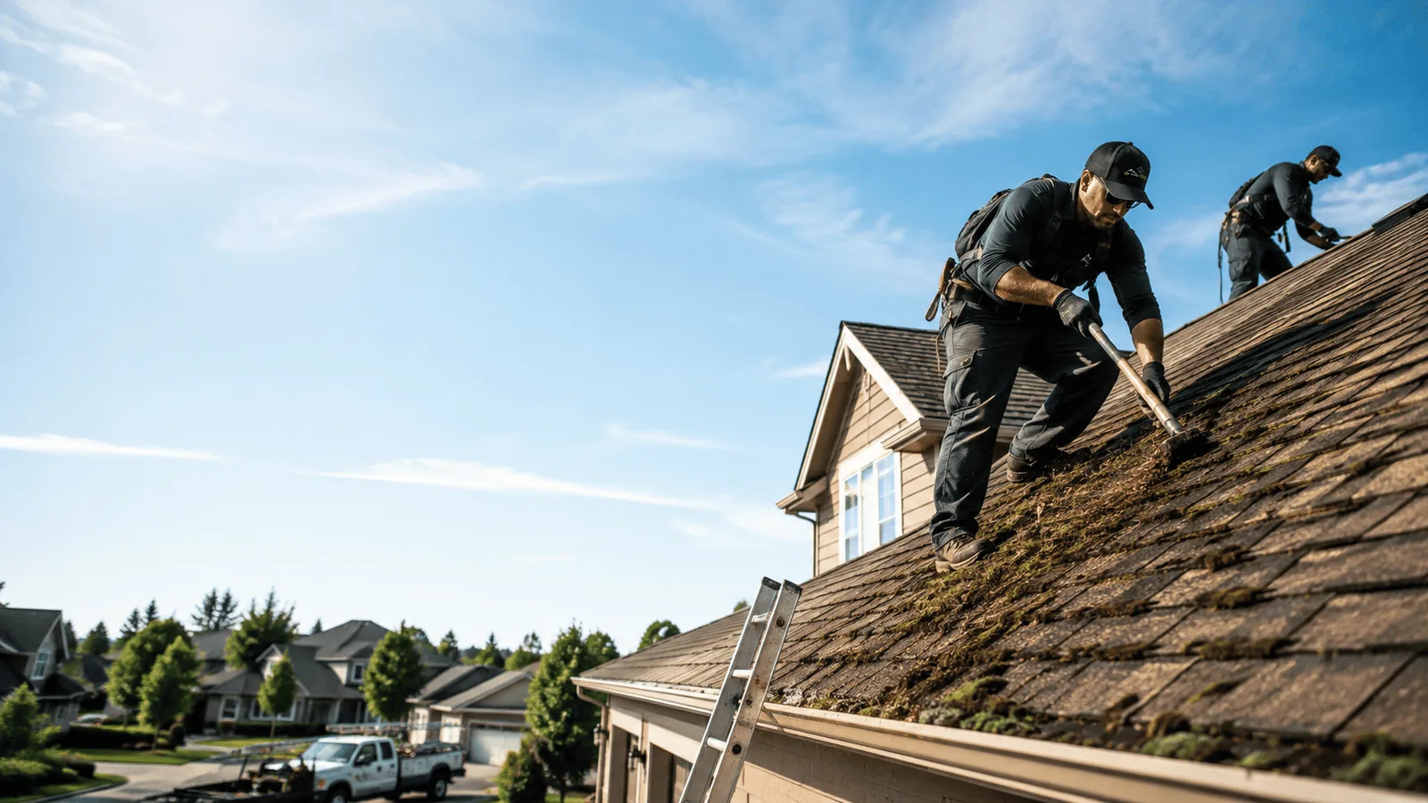 Roof Moss Removal in Pound, WI near me